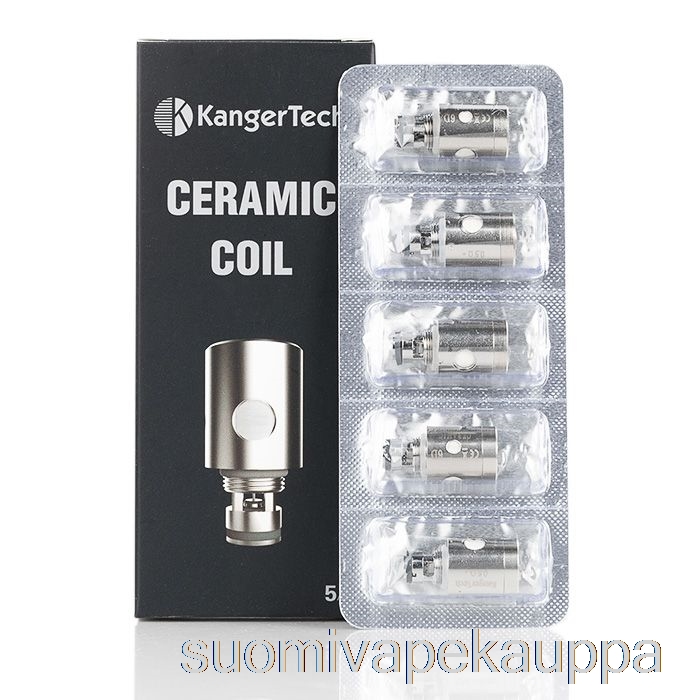 Vape Kauppa Kanger Ssocc Vaihtokelat 0.5ohm Keraamiset Kelat